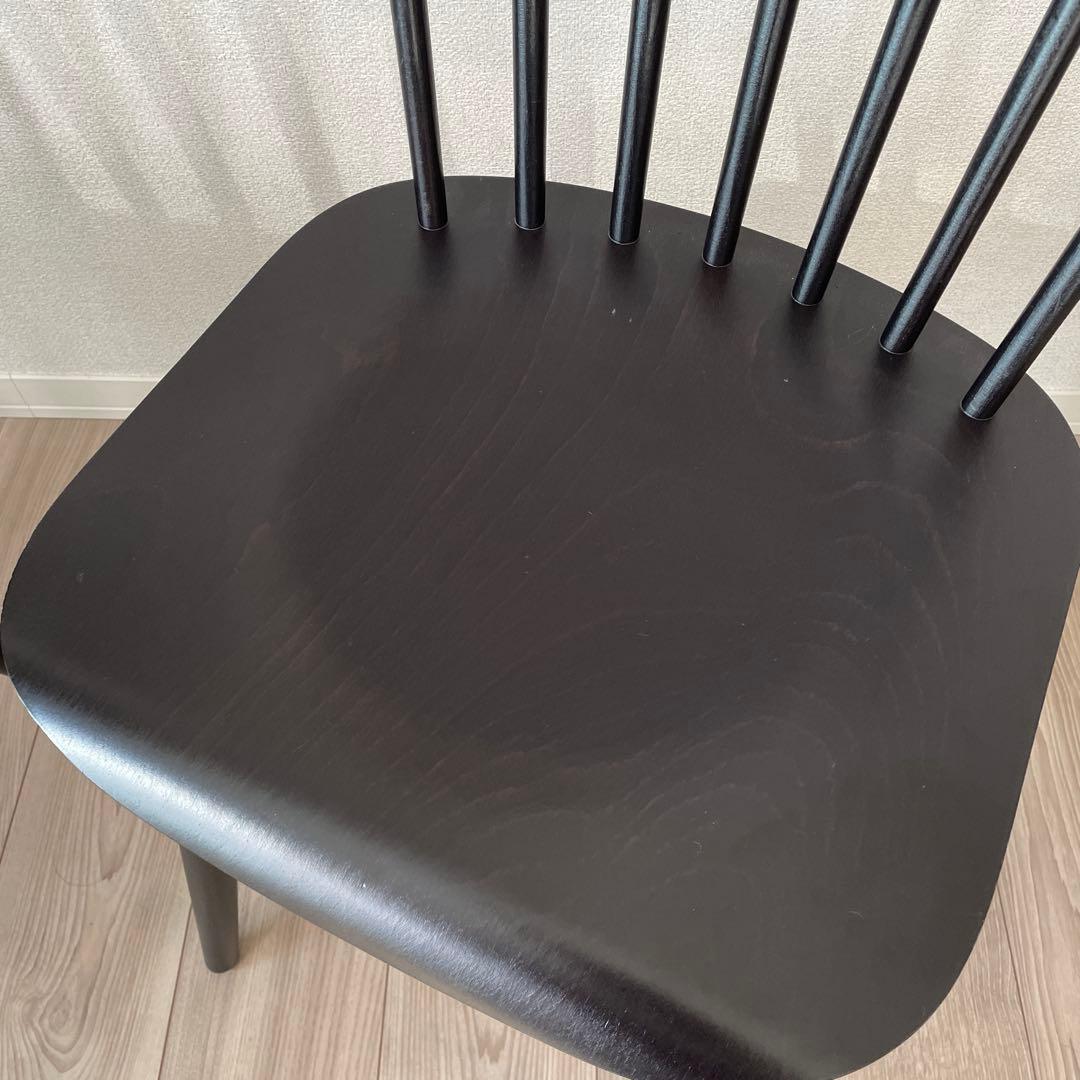 TON アイロニカチェア ブラック 2脚