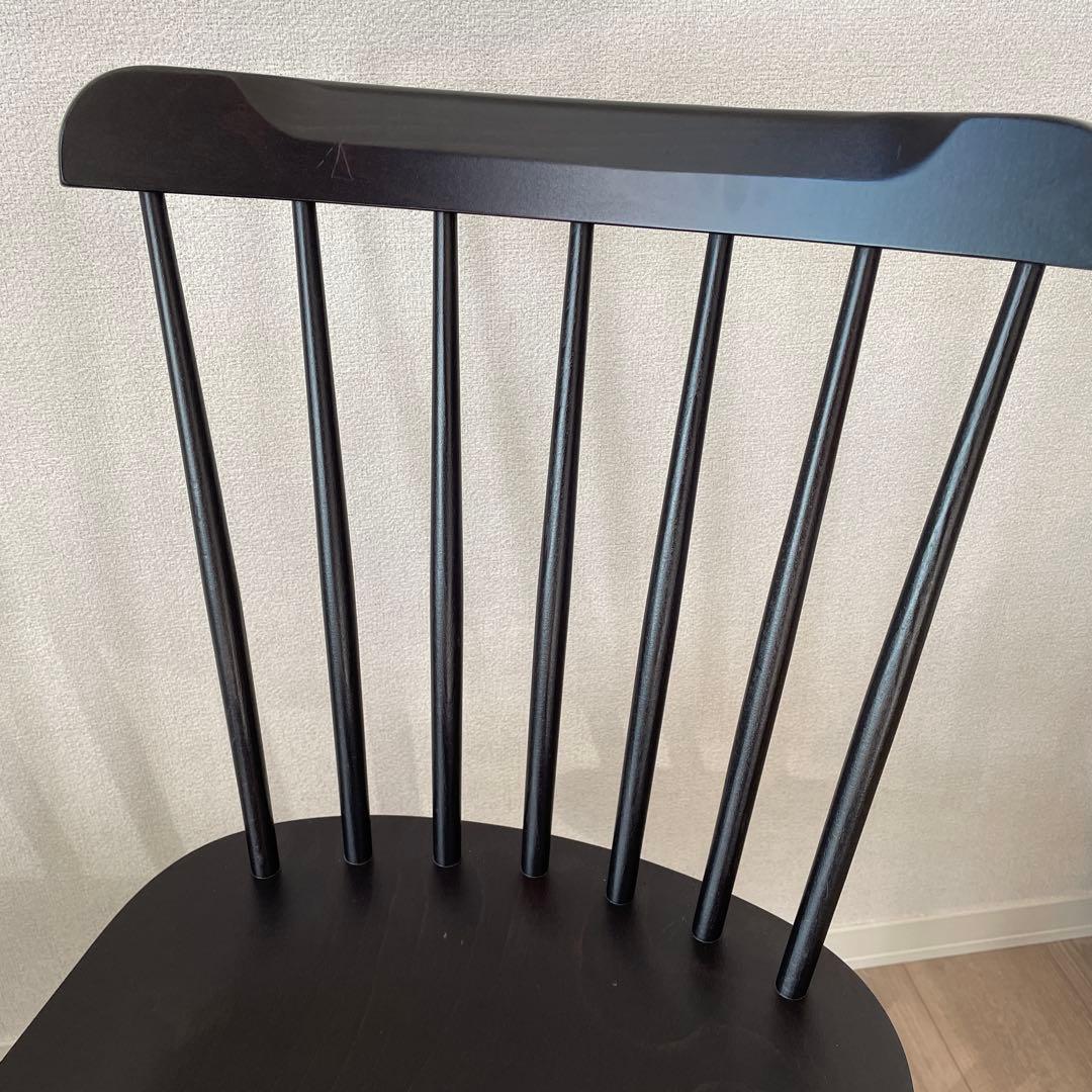 TON アイロニカチェア ブラック 2脚