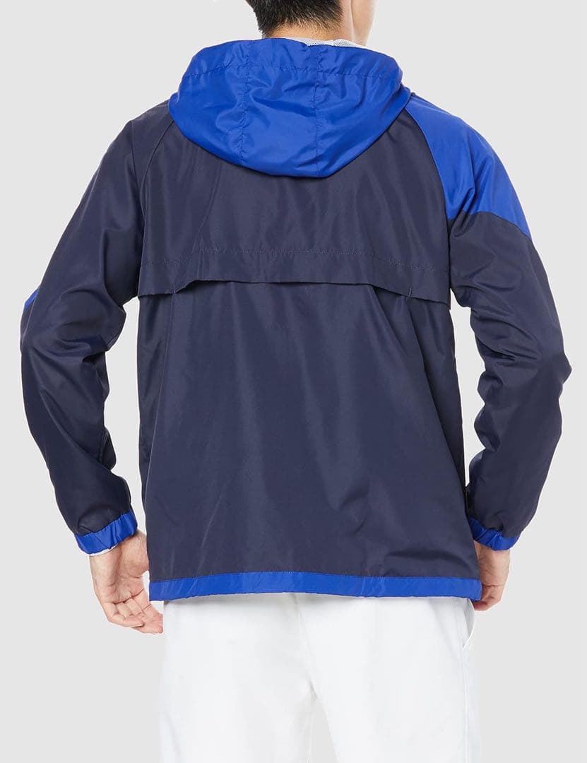 FILA フィラ ウィンドアップパーカージャケット VM7013青 メンズM新品