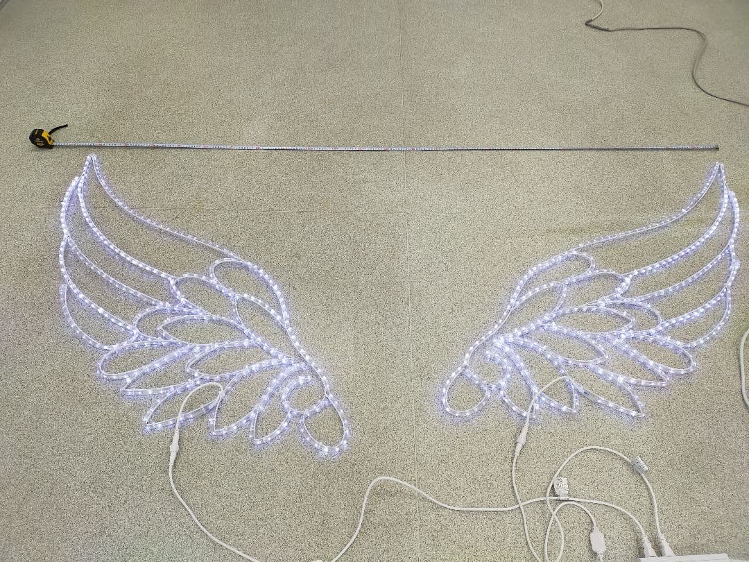 天使 羽 led イルミネーション ライト インテリア モチーフ エンジェル