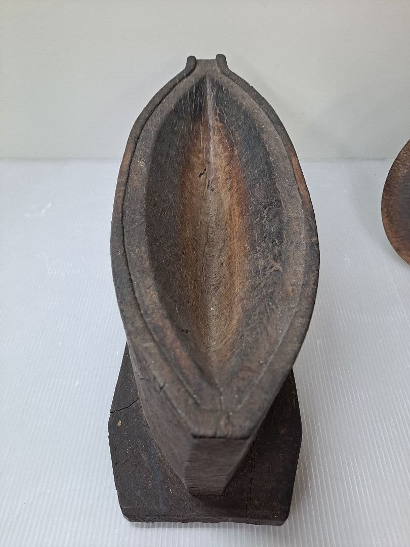 薬研 やげん 骨董品 漢方 調剤器具 木製