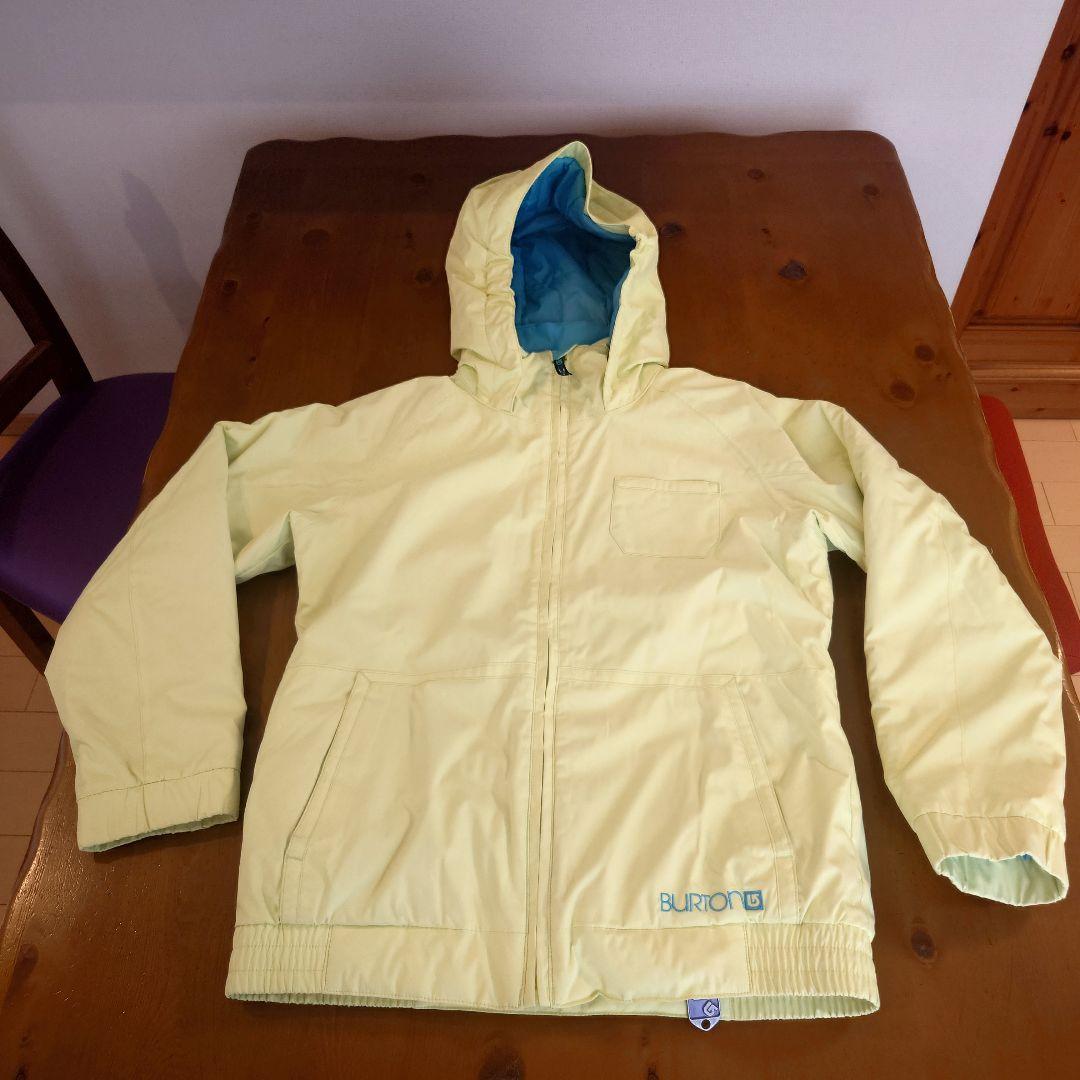 BURTON 子ども用 フード付きウェア ライトイエロー キッズ M