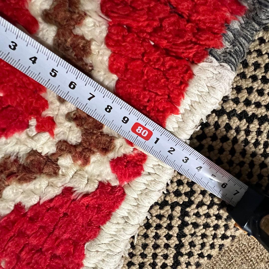 ヴィンテージ モロッコ ラグ 幾何学模様のカラフルラグ ボシャルウィット