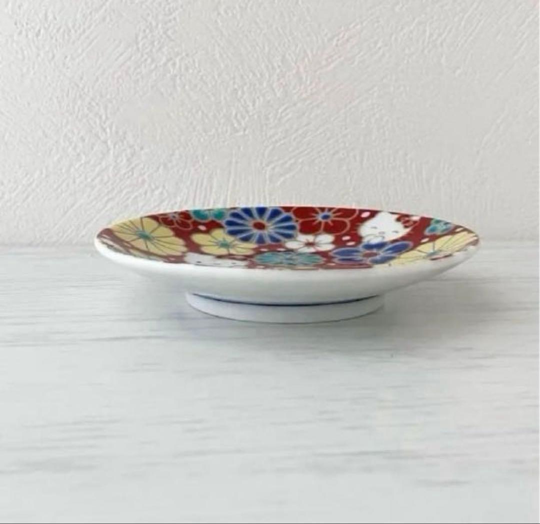 新品　九谷焼 × ハローキティ　豆皿　B