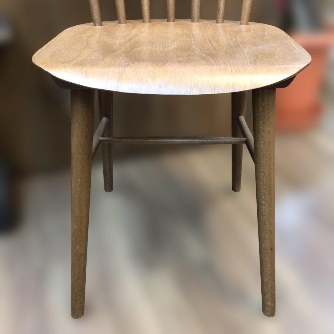 TON社 アイロニカチェア ウインザーチェア USED キズ有 北欧 引取歓迎