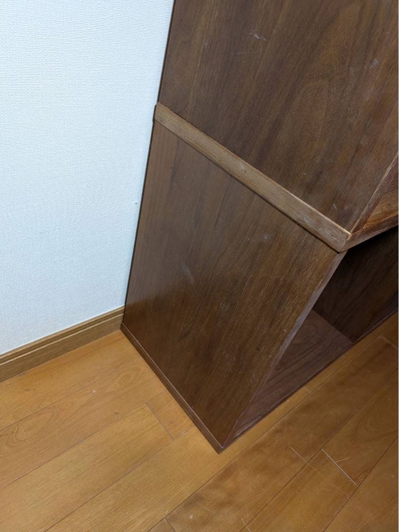 ■送料込■無印 スタッキングシェルフ 2×2 木製家具 棚 ラック収納MUJI