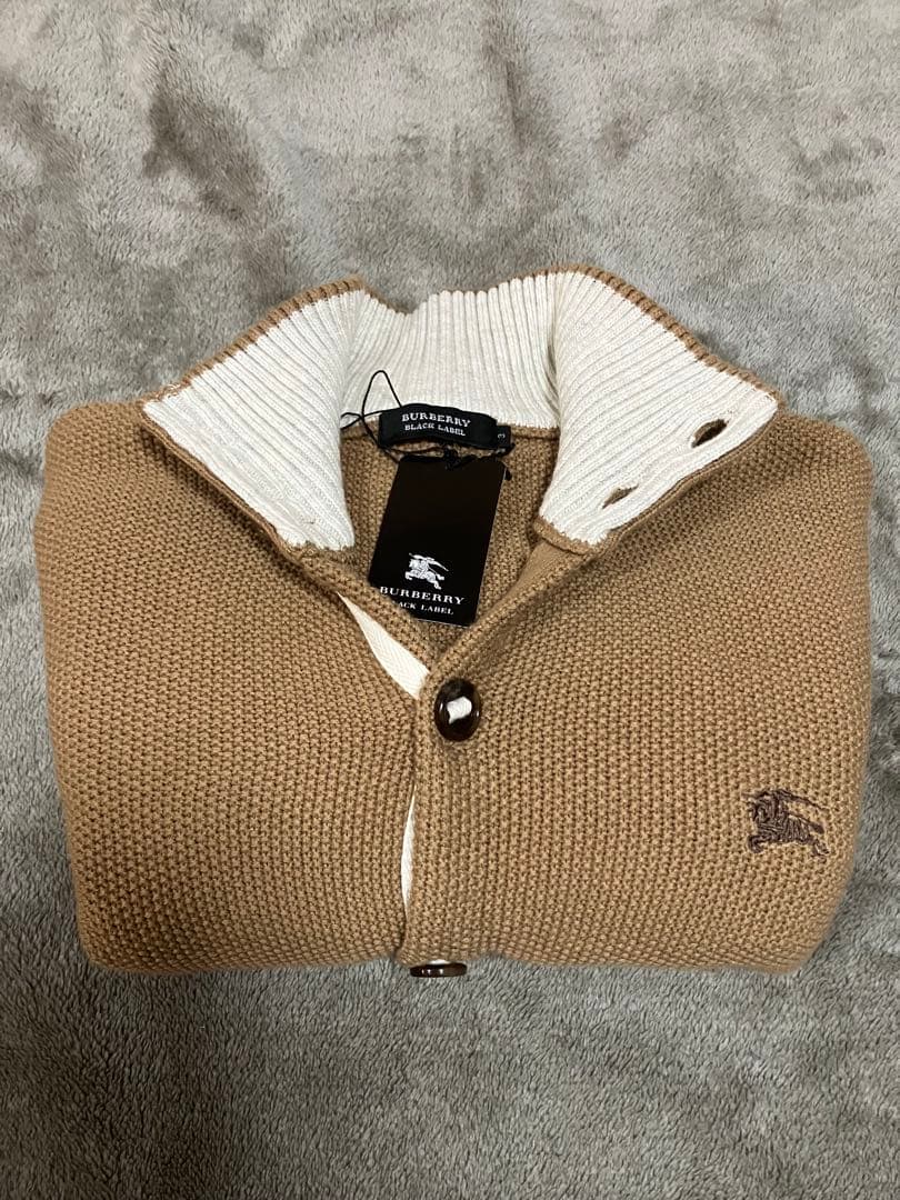 すず様【希少タグ付き】バーバリーブラックレーベルカーディガンサイズ3