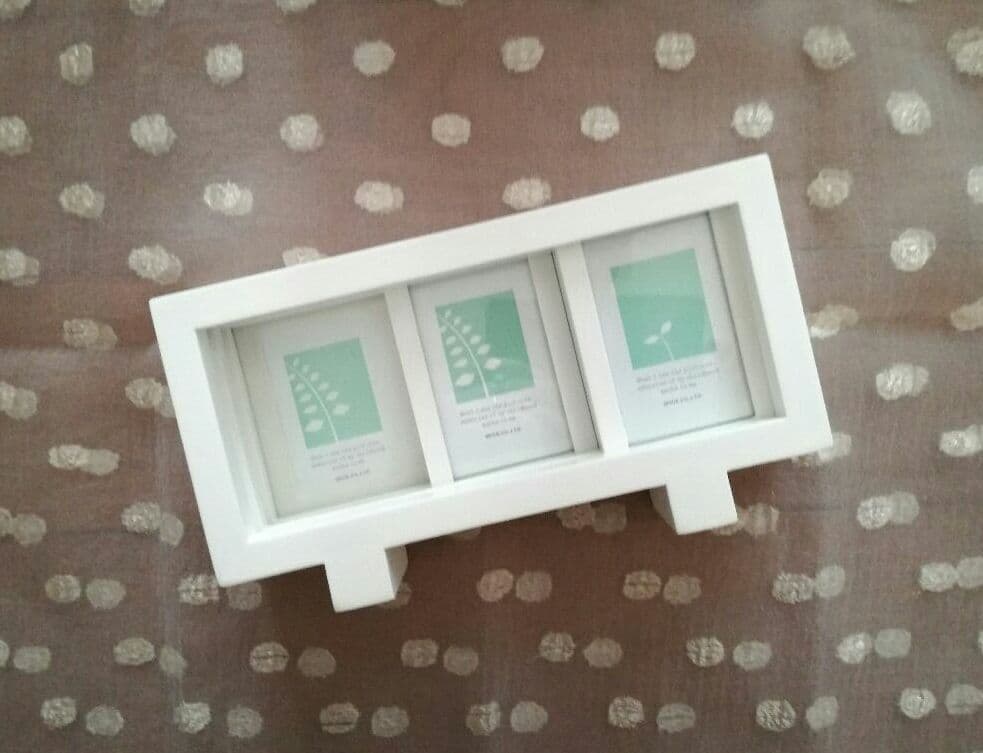 一旦停止中 新品 SPICE CO.,LTD フォトフレーム ホワイト 写真立て