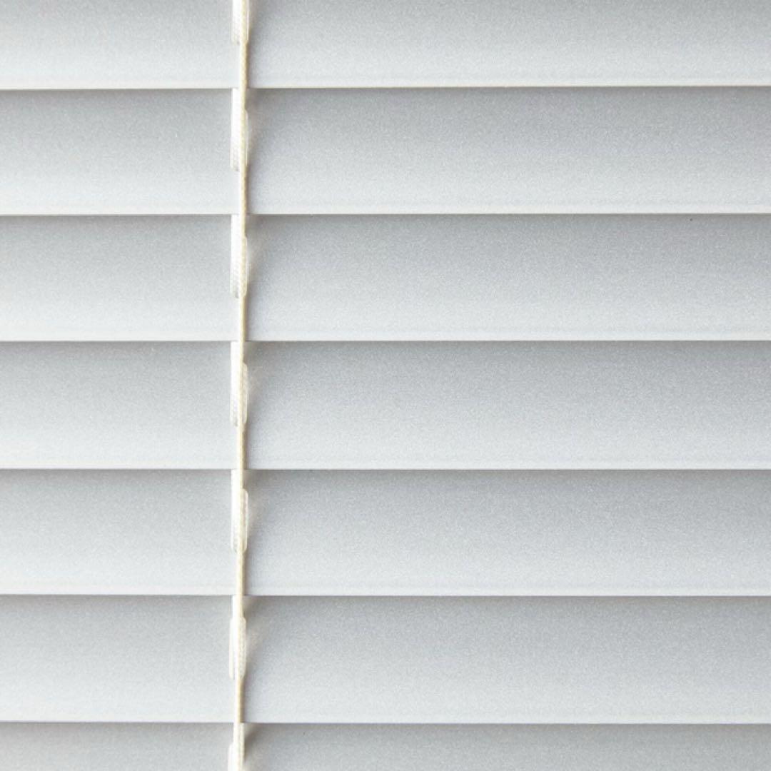 無印良品　シルバー アルミニウム ブラインド テンションタイプ