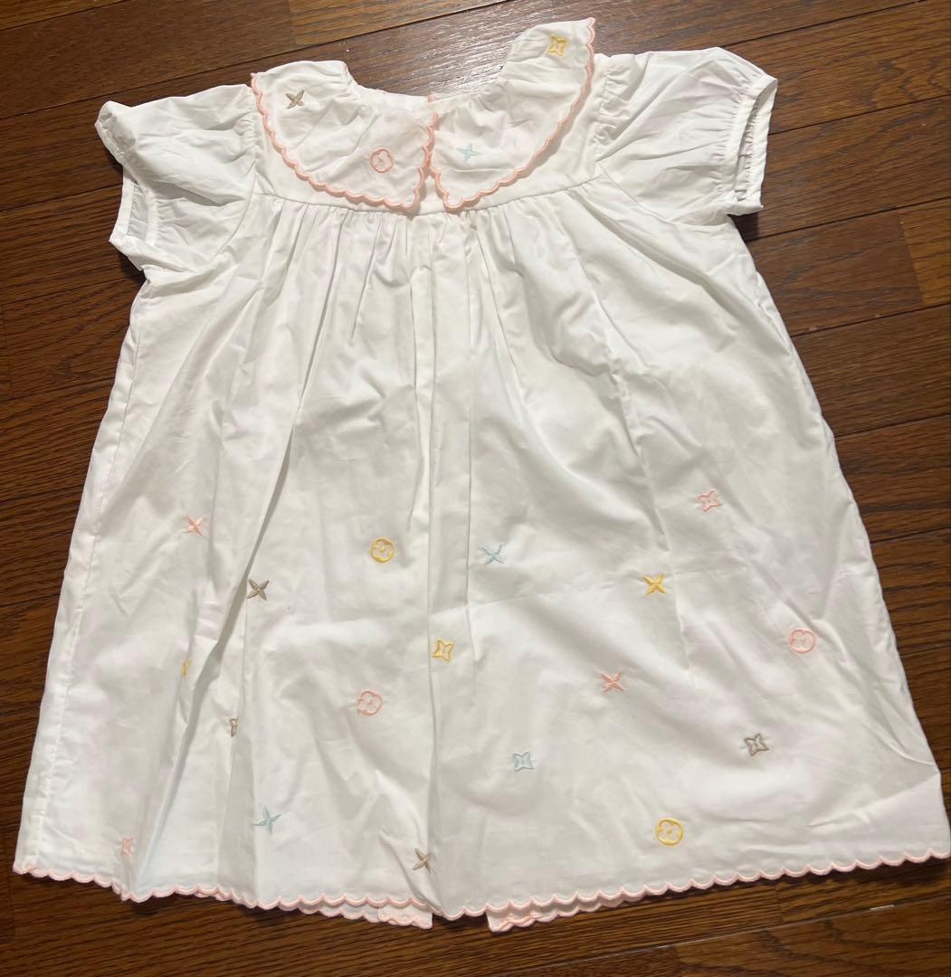 LOUIS VUITTONドレス・エンブロイダリー カラー