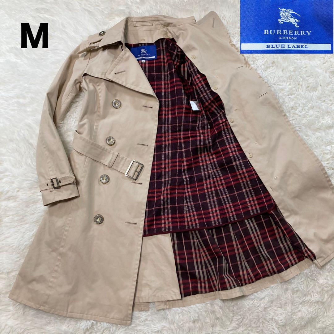 バーバリーロンドン ブルーレーベル トレンチコート ノバチェックライナー ベルト