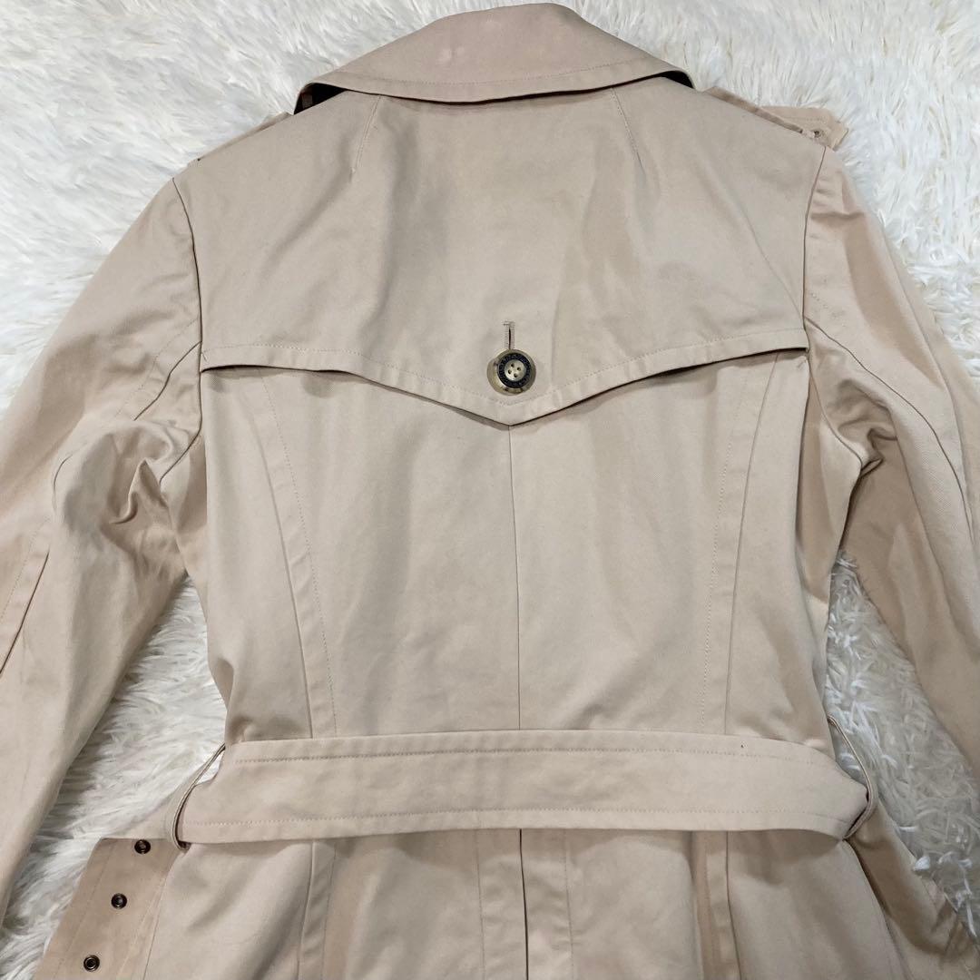 バーバリーロンドン ブルーレーベル トレンチコート ノバチェックライナー ベルト