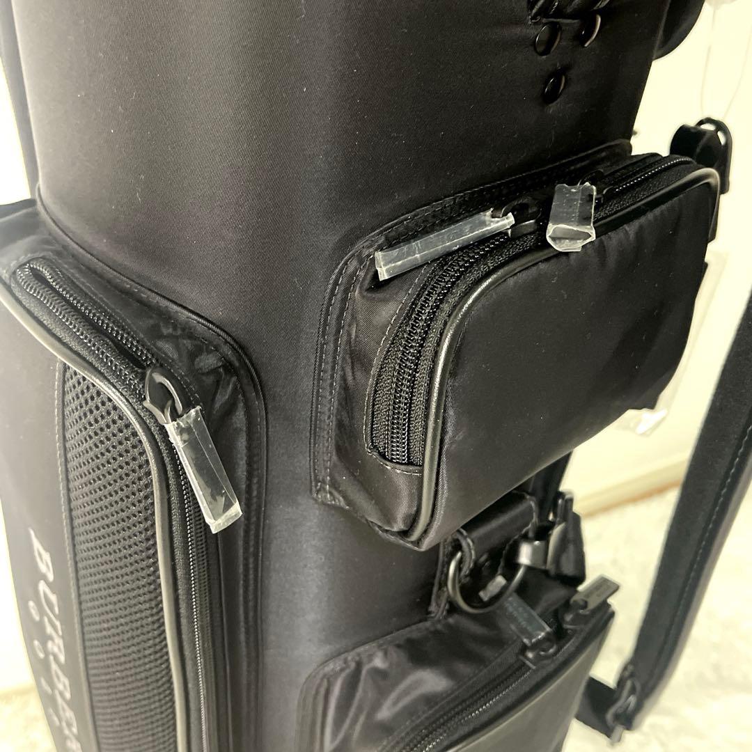 未使用級✨希少✨BURBERRY GOLF キャディバッグ 黒 フルセット