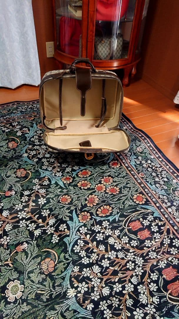 ジャンク オールドグッチ ヴィンテージ トラベルバッグ トランク