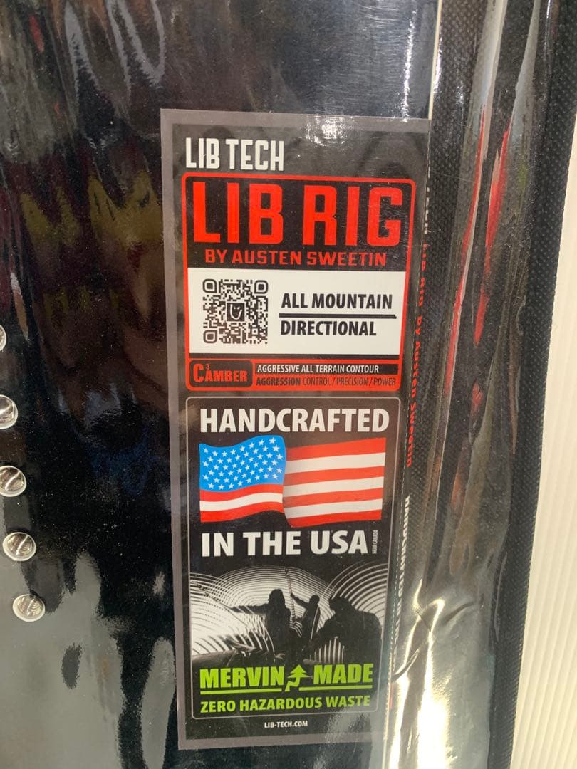【新品】LIB TECH LIB RIG159 スノーボード