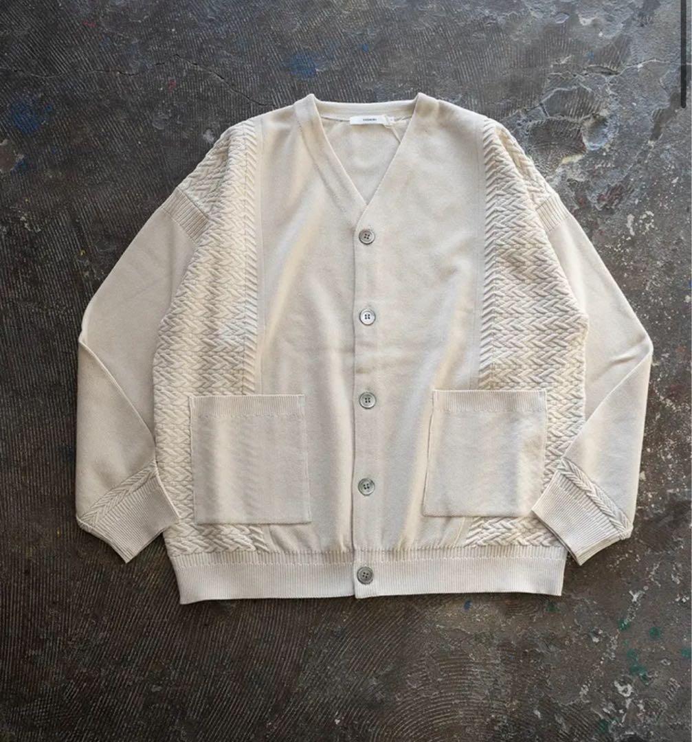 YASHIKI Hanaikada カーディガン　(IVORY) ニット