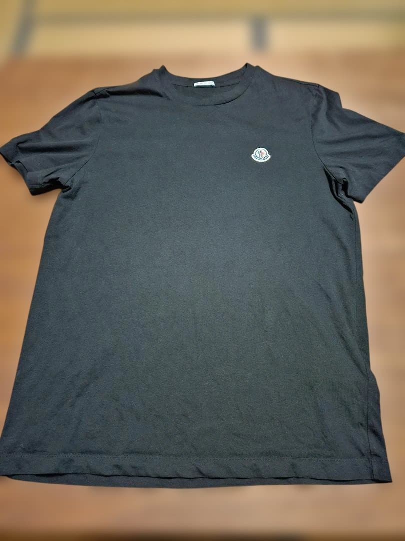 MONCLER ブラック TシャツサイズXL