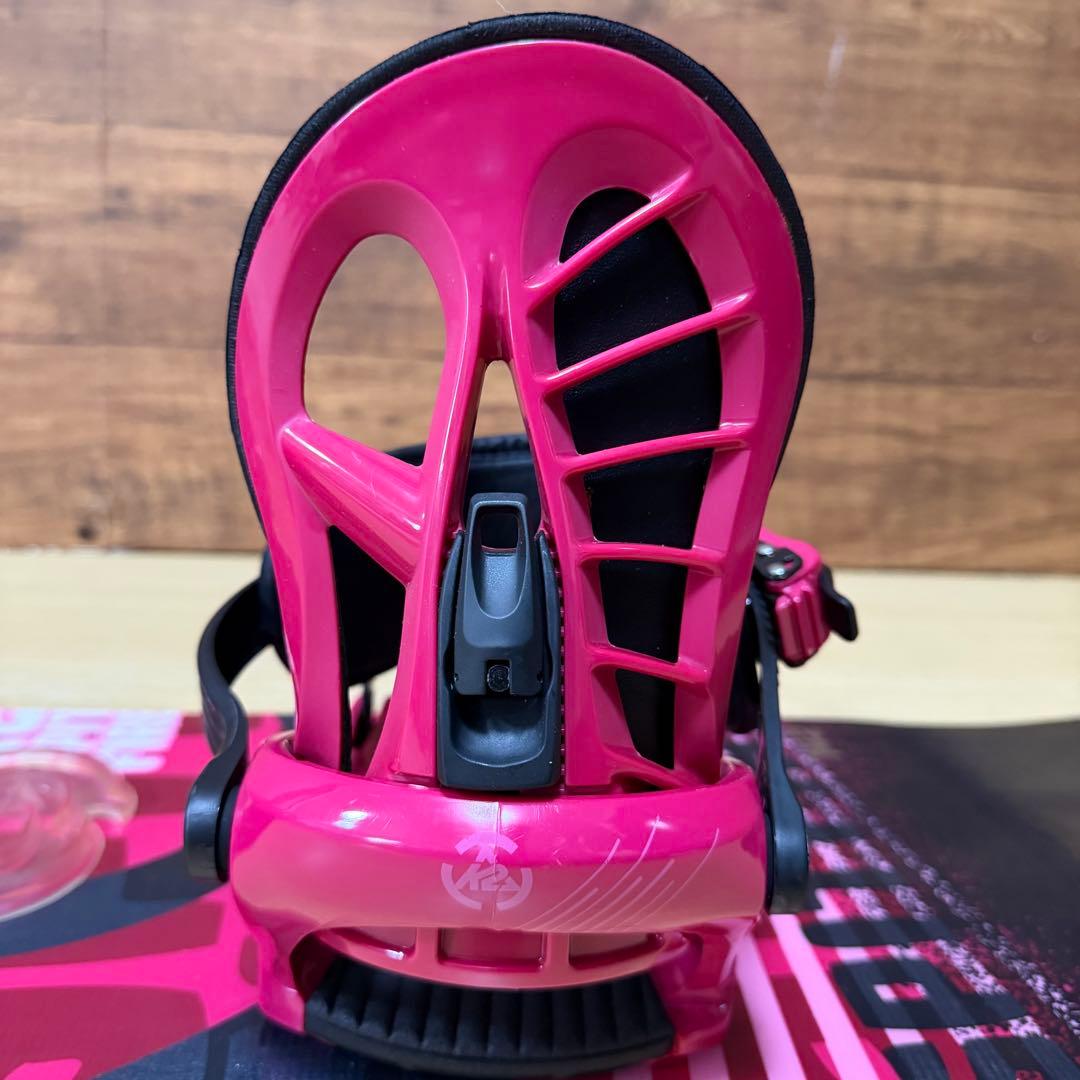 K2 ケーツー　レディーススノーボード　3点セット　142cm メンテナンス済み