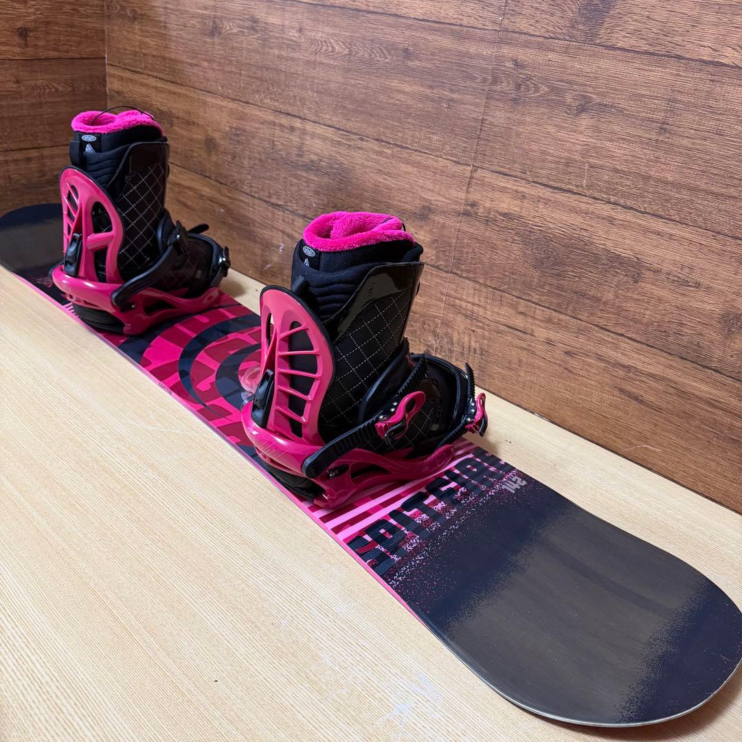 K2 ケーツー　レディーススノーボード　3点セット　142cm メンテナンス済み