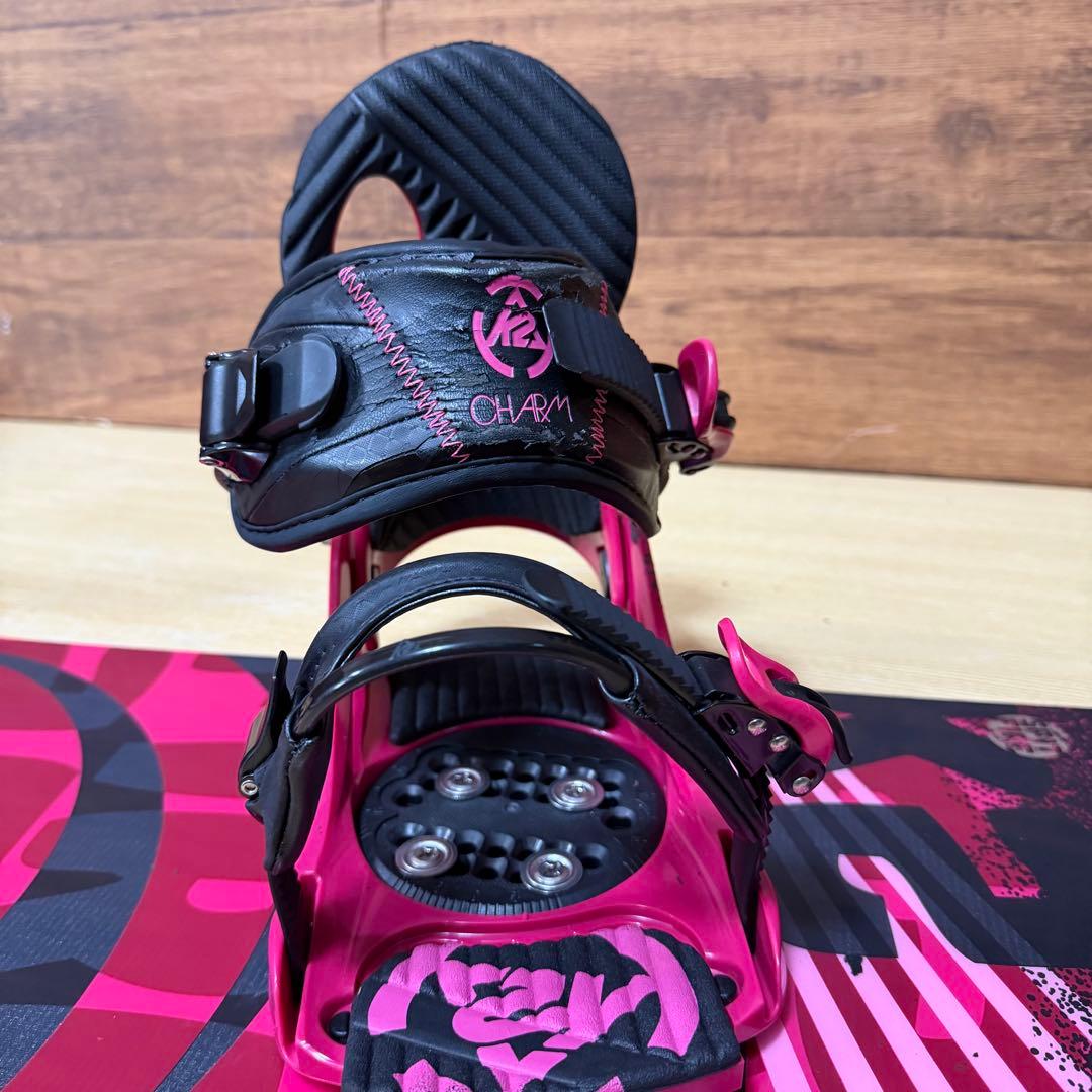 K2 ケーツー　レディーススノーボード　3点セット　142cm メンテナンス済み