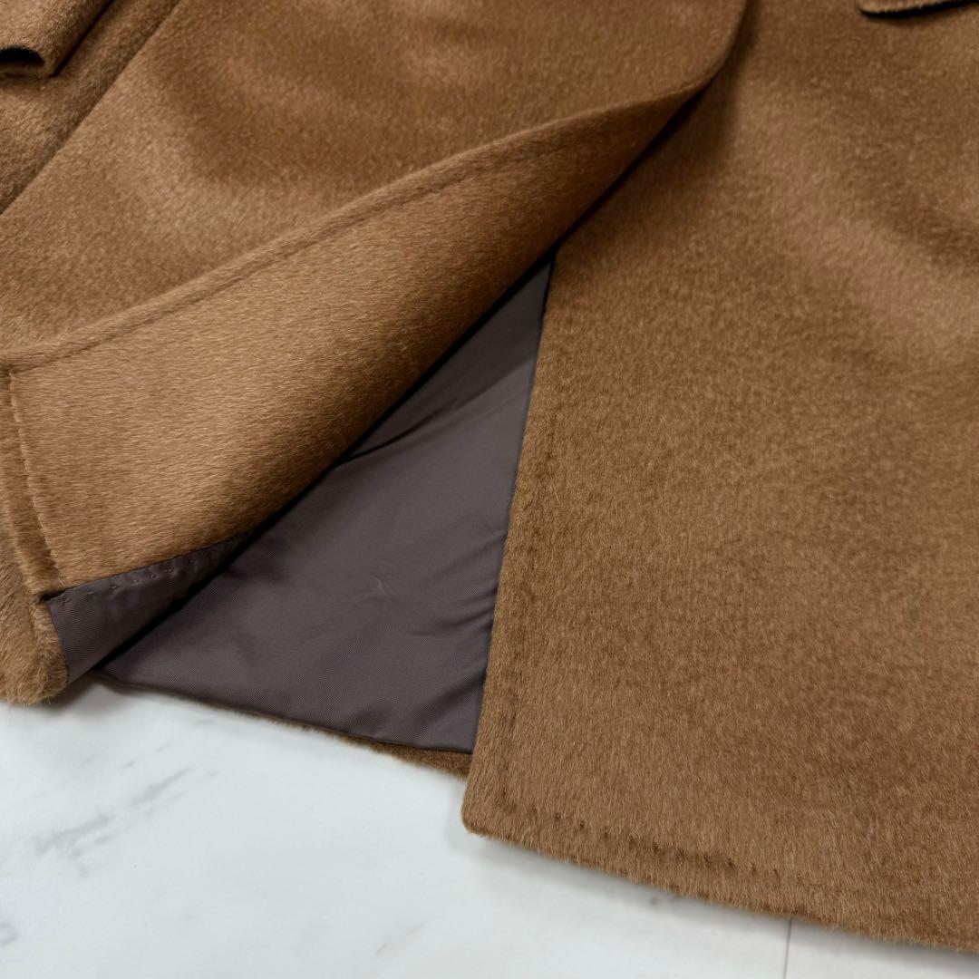 タリアトーレ ラマ ウール チェスターコート キャメル サイズ40