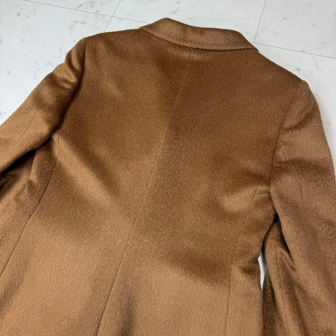 タリアトーレ ラマ ウール チェスターコート キャメル サイズ40
