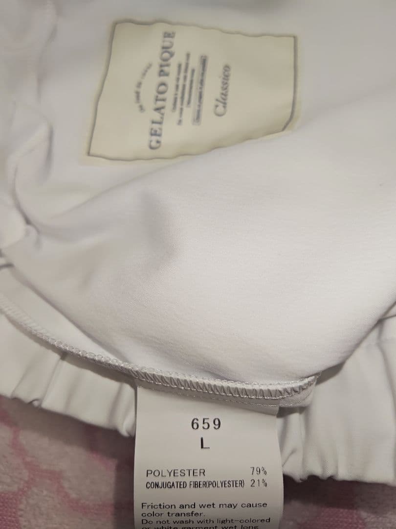 新品未使用　ジェラートピケ 看護 白衣 MとLサイズ