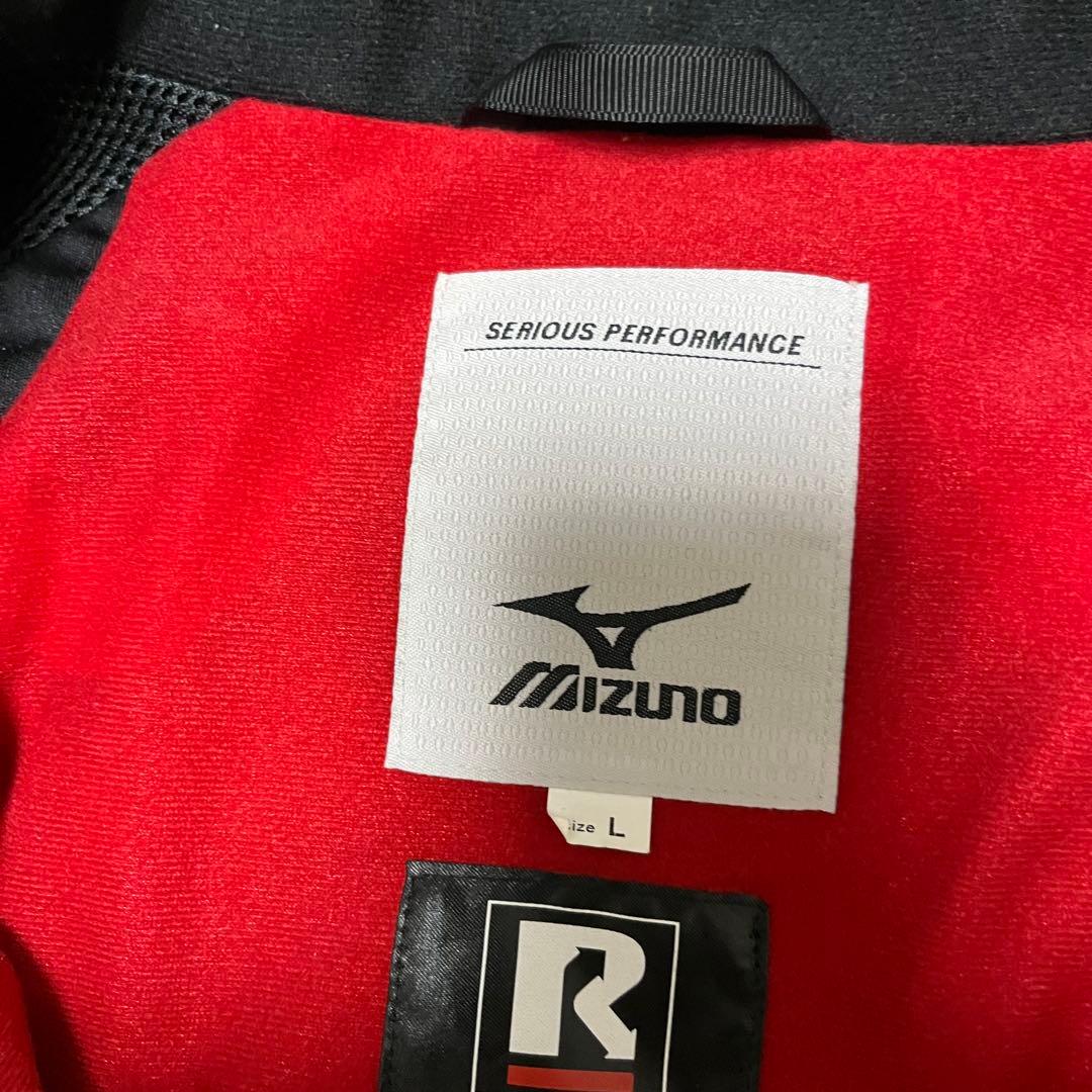 美品 最高峰 ミズノ MIZUNO セットアップ スキー ウェア ネイビー