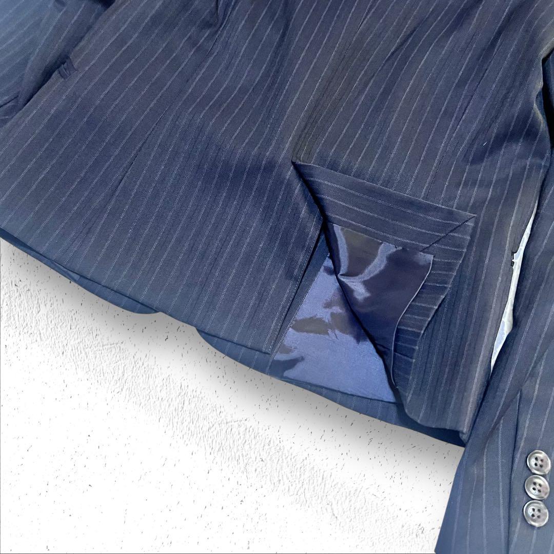 美品✨グリーンレーベルリラクシング　セットアップスーツ　ネイビー　36 ビジネス