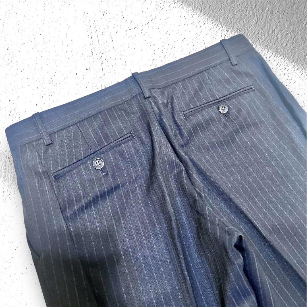 美品✨グリーンレーベルリラクシング　セットアップスーツ　ネイビー　36 ビジネス