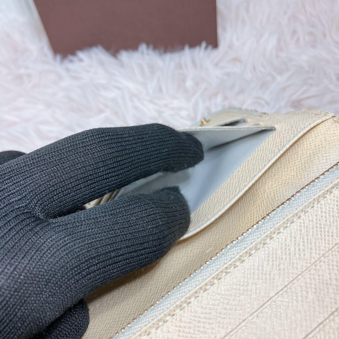 美品に近い ルイヴィトン ダミエ アズール ポルトフォイユ アンソリット 長財布