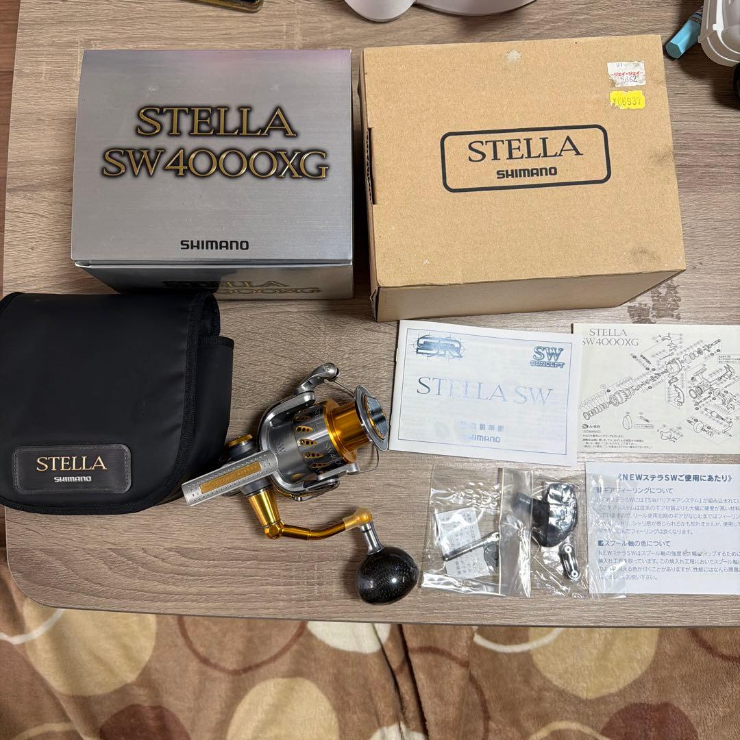 シマノ ステラSW 4000XG 付属品全て有り