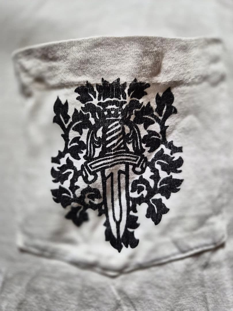 オールドクロムハーツ七分袖ラグランTシャツ