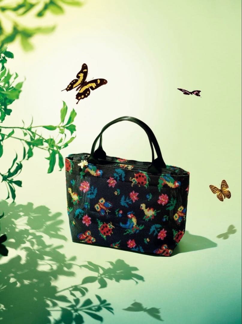 ♡フェイラー♡ハイジ柄　メッシュトートバッグ★25ans 未使用品