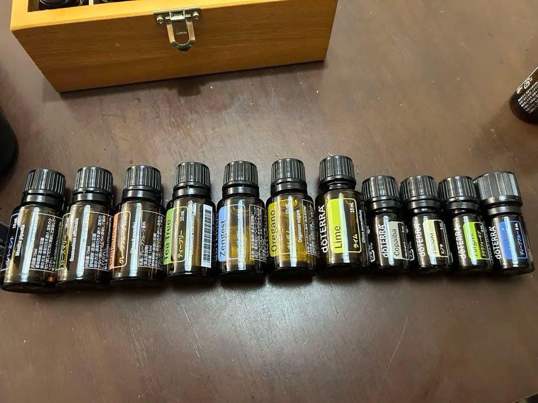 エンピツ　ドテラセット doTERRA オイル