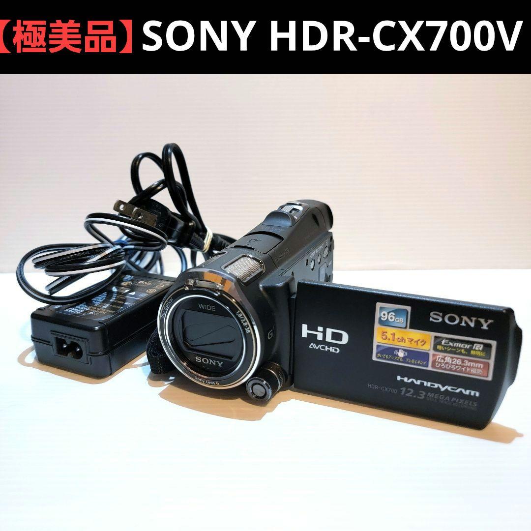 【極美品】SONY HDR-CX700V AVCHD 96GBメモリー内蔵