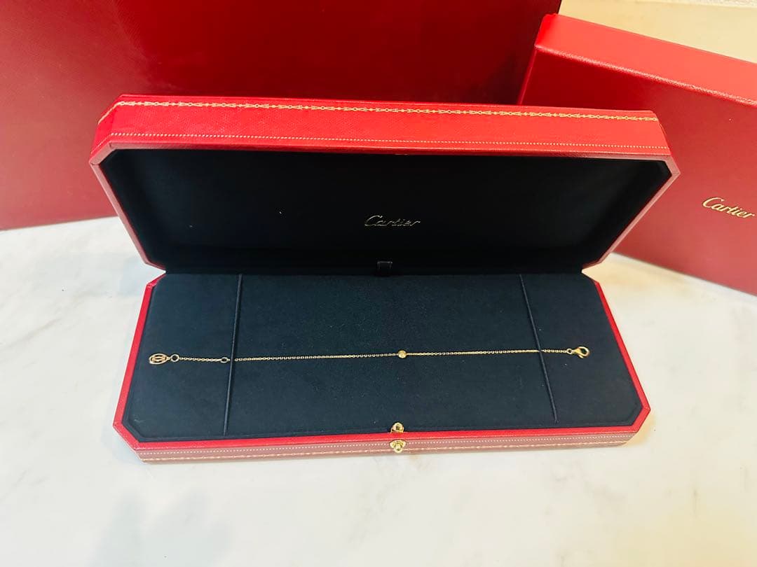 【安心鑑定・新品未使用】Cartier ダルーム xs ゴールド ブレスレット