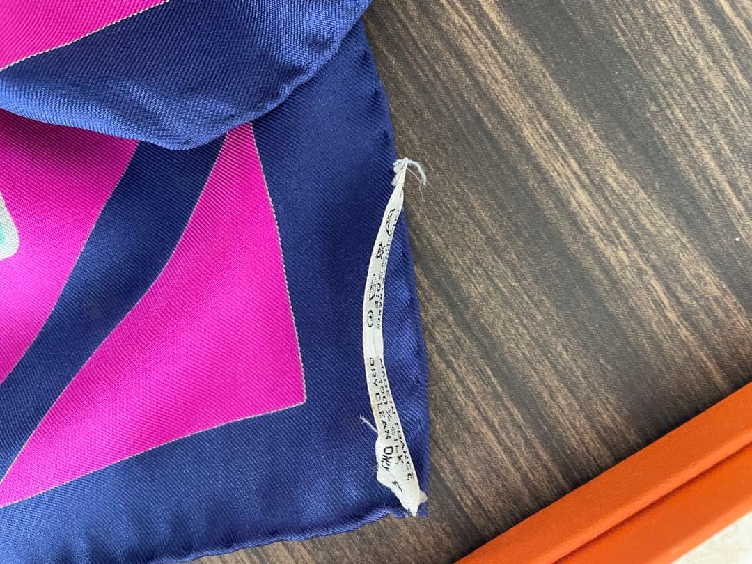 HERMES エルメス スカーフ カレ90 疾風 RAFALES シルク