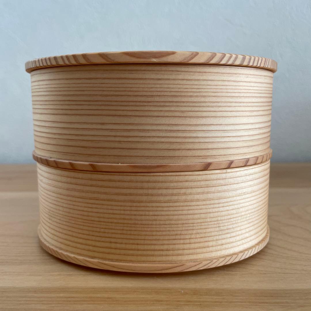 【新品】大舘工芸社 曲げわっぱ ひな弁当 秋田 大舘