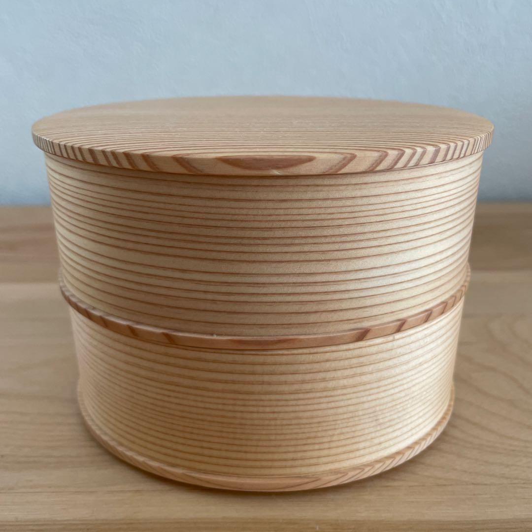 【新品】大舘工芸社 曲げわっぱ ひな弁当 秋田 大舘