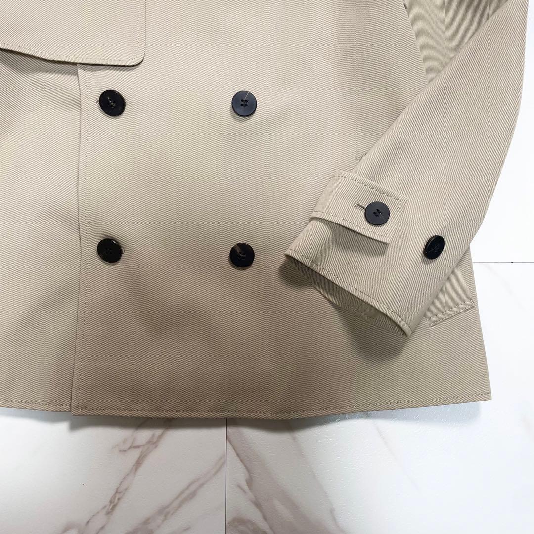近年✨GALERIE VIE コットンウールギャバジン ショートトレンチコート