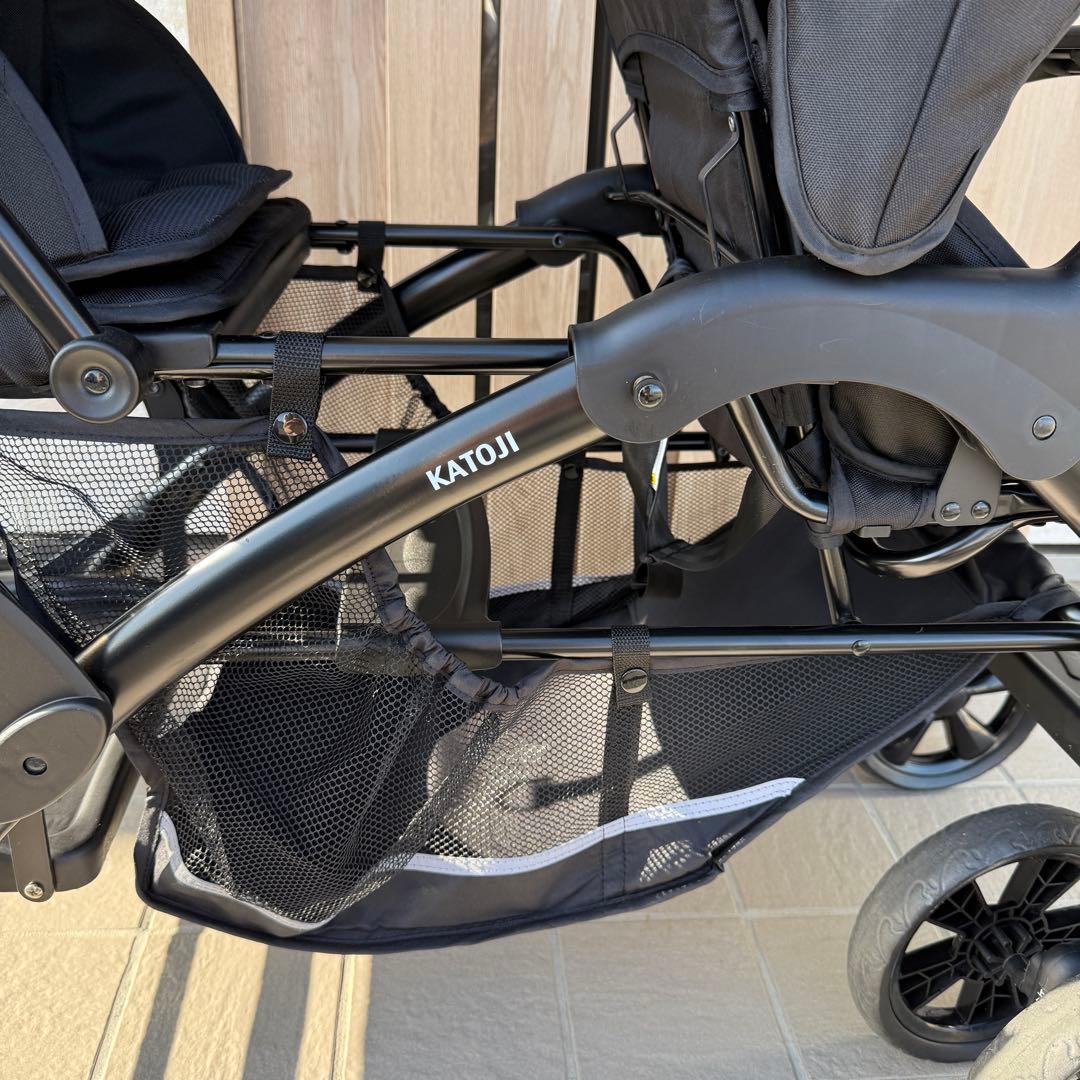 カトージ 二人乗りベビーカー