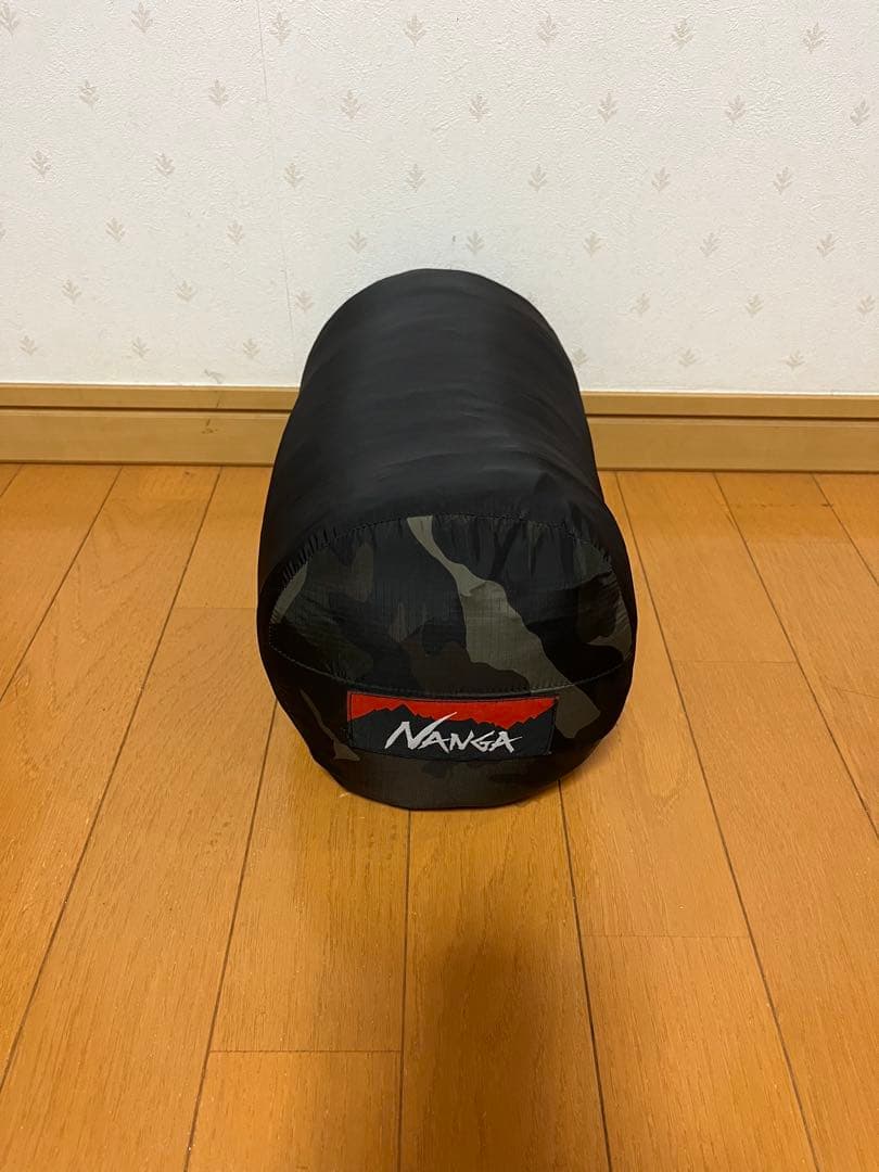 Cn　NANGA オーロラ450DX希少全面CAMO/レギュラープラス