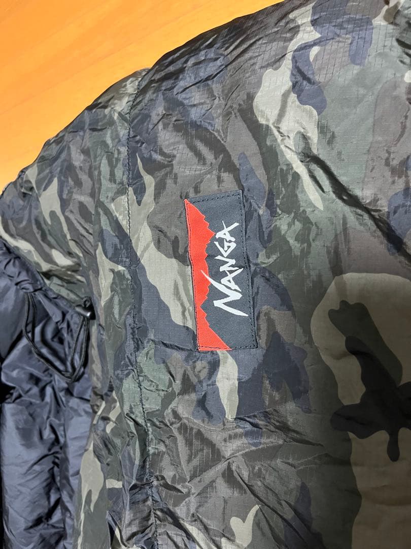 Cn　NANGA オーロラ450DX希少全面CAMO/レギュラープラス