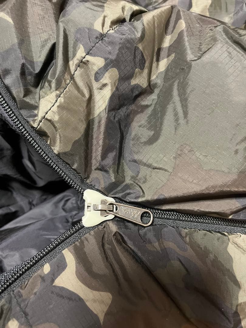 Cn　NANGA オーロラ450DX希少全面CAMO/レギュラープラス