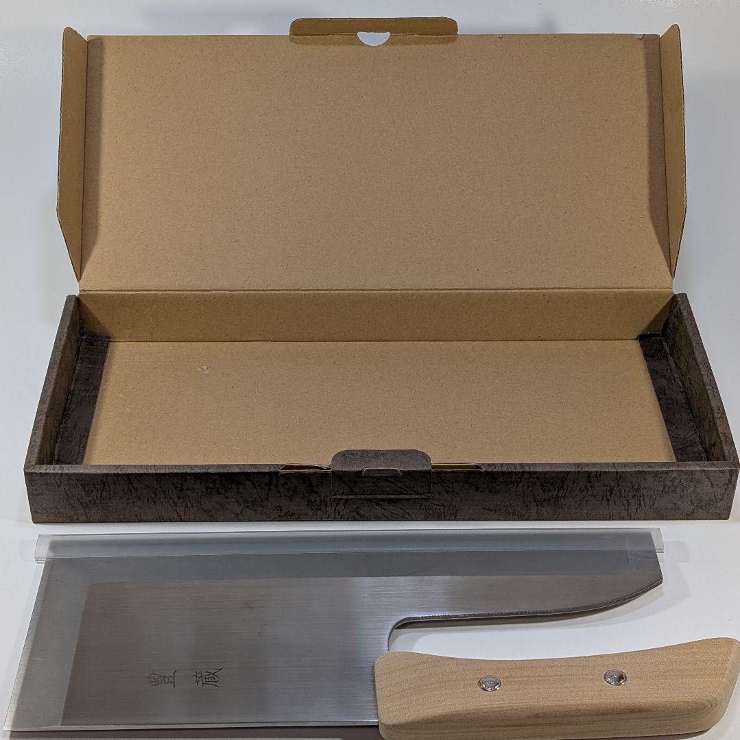 中村豊蔵商店 そば切り包丁 木柄 300ｍｍ 刃 ステンレス