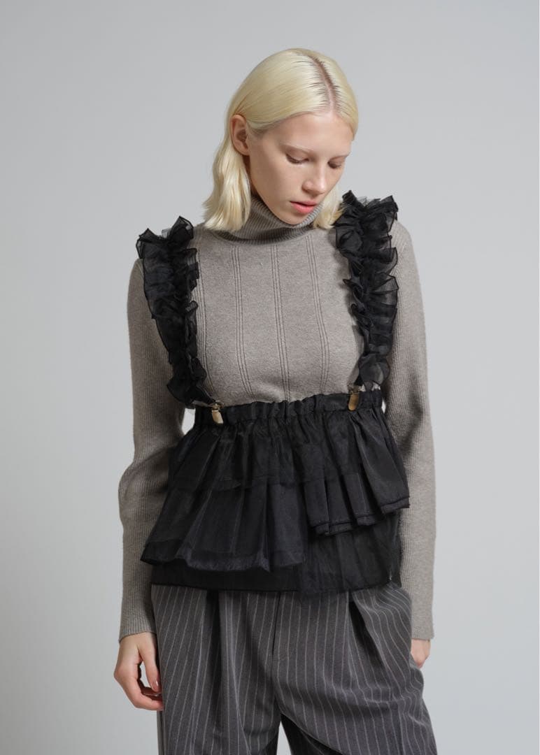 ゆに。様　ウィルフリー　willfully サスペンダーベアトップス