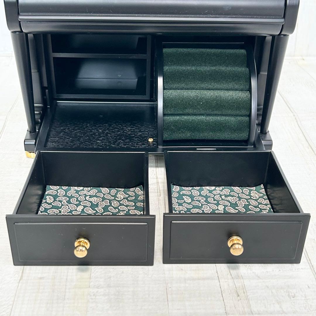 Sankyo製ピアノ型オルゴール付きジュエリーボックス【曲：乾杯】