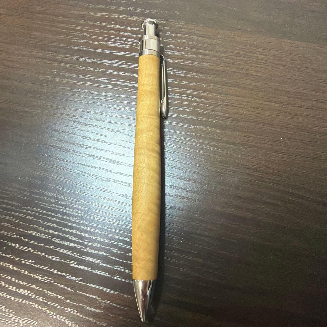 ヨシナ　工房楔シャーペン0.5mm 栃