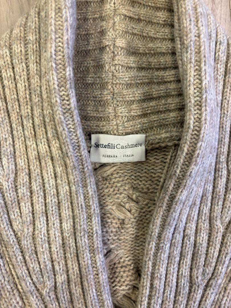 セッテフィーリカシミア ニットカーディガン Settefili Cashmere